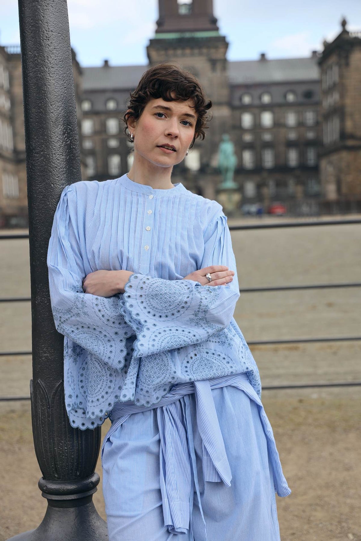 CLEMENTINE SHIRT 620 SKY – Project-AJ117