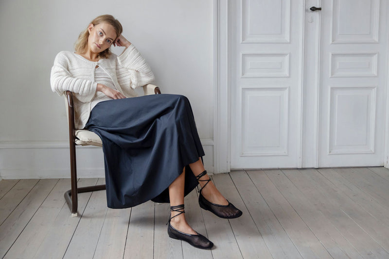 ALAIA 102 CHALK