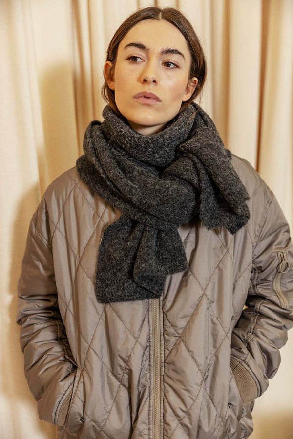 SCARF 191 CHARCOAL
