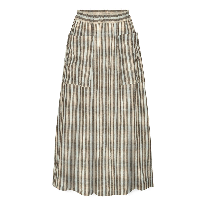 MADGE 592 KHAKI STRIPES